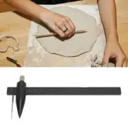 Clay Compass Circle Cutter Plastic Compass Caliper Measuring Tool