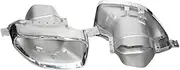Compatible For 2019 To 2024 BMW 3 Series G20 G21 M340i Tailtip Exhaust Tip Modification Muffler Tip Square Mouth Nozzle(Silver)