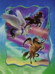 Jigsaw puzzle Children's Riding on Moonbeams 100 piece NEW fantasy mythology