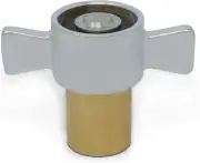 1″ NPT Wet-Line Wing Nut Hydraulic Quick Disconnect Female Coupler