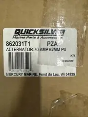 Quicksilver 862031T1 Mercruiser Alternator Assy OEM 70 AMP 65mm Pulley R2S5