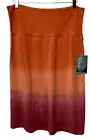 NEW Royal Robbins Sunset Short Skirt Size S Dusty Coral Ombre Dyed Pull On