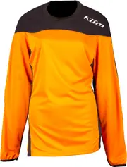 Klim Rebelle, jersey women , color: Orange/Black , size: S
