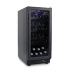 Husky Riserva 80L Single Zone Wine Fridge in Matt Black (HUSWS33SMBZY)