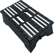 Portable Folding Step,Step Stool with Handle,Fold Up Step Stool,Half-Step Ladder,for Indoor and Outdoor Stairs, Cars,Kitchen, Bathroom, Living Room