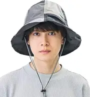 [CA4LA] Kashira DOU01994 Men's Tulip Hat, Washable, Waterproof, Casual, Spring and Summer, Outdoors, Chin Strap, Adjustable Size