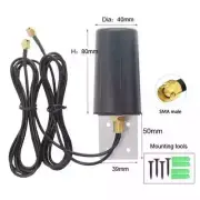 5G 4G GSM Wifi Omni High Gain 12Dbi External Antenna with Bracket SMA Male New