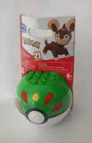 MEGA Construx Pokemon LITLEO Series 21 Pokeball 44 Pieces NEW In Hand