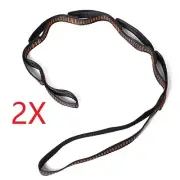 2X Hammock Straps Yoga Swing Hanging Belt Outdoor Camping Tree Extension Loop 2M