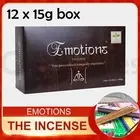 12 X 15g FRESH SATYA SAI BABA - EMOTIONS INCENSE STICKS NAG CHAMPA