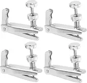 COMPUKAS 4pcs Violin String Adjusters Fine Tuners for Violins Durable Tuning Tools Essential Accessories for Accurate Pitch