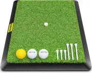 Replaceable Golf Hitting Mat Turf Outdoor & Indoor Practice