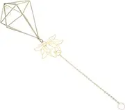 BESPORTBLE Large Crystal Prisms Lighting Window Hanging Lotus Sun Catcher for Parties