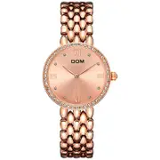 G-1235G Elegant Design Fashionable Ladies Wristwatch Steel Band Quartz Watch 02