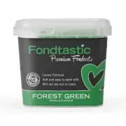 Fondtastic Premium Fondant Icing Forest Green 1kg