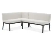 Elliot Performance Fabric L-Shape Banquette