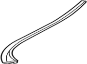 67874-50040 Toyota Weatherstrip, access panel, rear lh 6787450040, New Genuine O