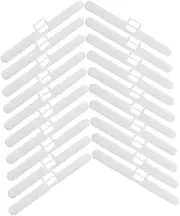GAROZATION 20Pcs Vertical Blind Slat Holders Durable Window Blind Repair Hangers Compact Slat Top Accessories for Home Office Kitchen More