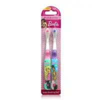在飛比找屈臣氏網路商店優惠-BARBIE 【美國熱銷卡通 Barbie】2入兒童牙刷