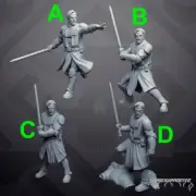 Wizard warrior Benji - SKULLFORGE | Legion compatible - 3D printed