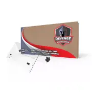 Wild About Carts E-Z-GO RXV Golf Cart Clear 2-Piece Folding Windshield