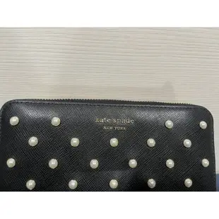 ［正品］kate spade ♠️ 專櫃款 長夾 黑色