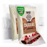 OldSoul Crepe Batter Mix | GLUTEN FREE & VEGAN | Chocolate | 10 Lbs | 72 Pcs