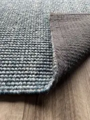 Loop Anthra Grey Minimal Wool Rug