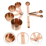 Cups with Lids and Straws Measuring Spoon Set Baking Spoons