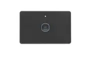 Mercator Ikuu SSWD01GMBK | Matt Black Smart Single Dimmer Light Switch | Zigbee
