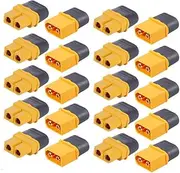 10 Pairs Amass XT60 Plug Connector Male Female Set for FPV Racing Quadcopter Multirotor Airplane