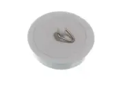 400 X Basin Bath Plugs Sink Stopper White Plastic 44mm 1 3/4 Inch Onestopdiy N
