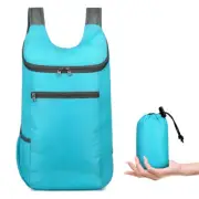 Packable Backpack,Lightweight Foldable Backpack,Lightweight W/Storage Bag Blue