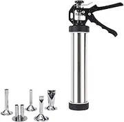 Professional Beef Jerky Gun Kits Stainless Steel Jerky Maker - Jerky Maker Jerky Cannon Meat Gun Stainless Steel Jerky Gun Large Capacity Jerky Making Kit