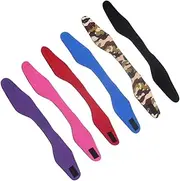 [LOORGVEL] 6Pcs Sports Headbands for Women Elastic Swim Ear Protection Band for Yoga Running Outdoor Activities Camouflage