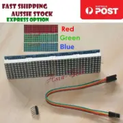 MAX7219 Green Red Blue Dot Matrix Microcontroller 4 In 1 Display 5P LEDs LED