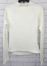 Karlie Kloss Long Sleeve Mock Turtleneck Shirt - Women's Size M (GQ2854)