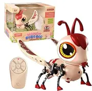 Bee Robot Toy - Touch Sensing Robotic Bee Model,Intelligent Remote Control Animal Game for Hand-Eye Coordination