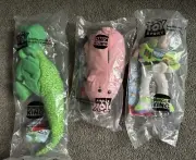 Toy Story Burger King Plush Pals Set of 3 Sealed