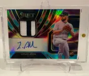 2020 Panini Select Logan Allen Tri-Color RC Auto dual patch 14/49