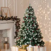 1.5M Christmas Tree Snow Flocked,5FT Atificial Xmas Tree