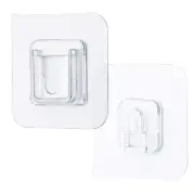 10 pcs Double-sided Adhesive Wall Hooks Oilproof Self Adhesive Hooks