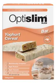 Optislim VLCD Yoghurt Cereal Bar 5X60g