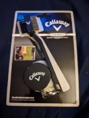 sh8* Callaway Club Cleaning Brush with Retractable Zinger - Brand New on Card