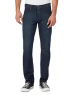 Paige Normandie Straight Fit Jeans in Cellar Blue