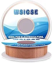 16 Gauge 45 FT 99.9% Soft Copper Wire, 1.3mm Diameter Craft Copper Wire for Electroculture, Gardening, Jewelry Making, Beading, DIY Artwork