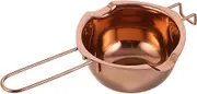 SECFOU Multi Functional Stainless Steel Melting Pot for Chocolate Butter Cheese Boiler Pot for Baking Candy Making High Temperature Resistant Kitchen Essential