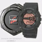 Authentic Casio G-Shock Men's Military Black Digital Watch GD100MS-1