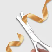1 Pcs Eyebrow And Nose Hair Scissors Facial Hair Grooming Set Trimmer