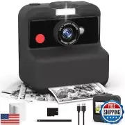 Kids Camera Instant Print, 3.0 Inch Screen Kids Instant Cameras Print Photos,